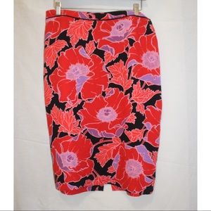 Who What Wear Floral Skirt